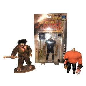 RARE. 1990’s Full Moon Toys. Puppet Master. Legends of Horror. 3 Collectibles.